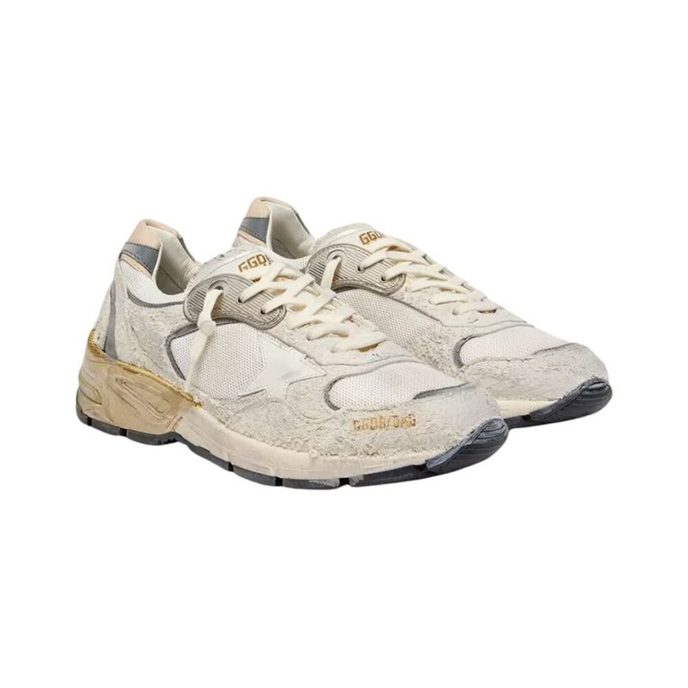 Golden Goose Dad Star Leather Sneaker, White